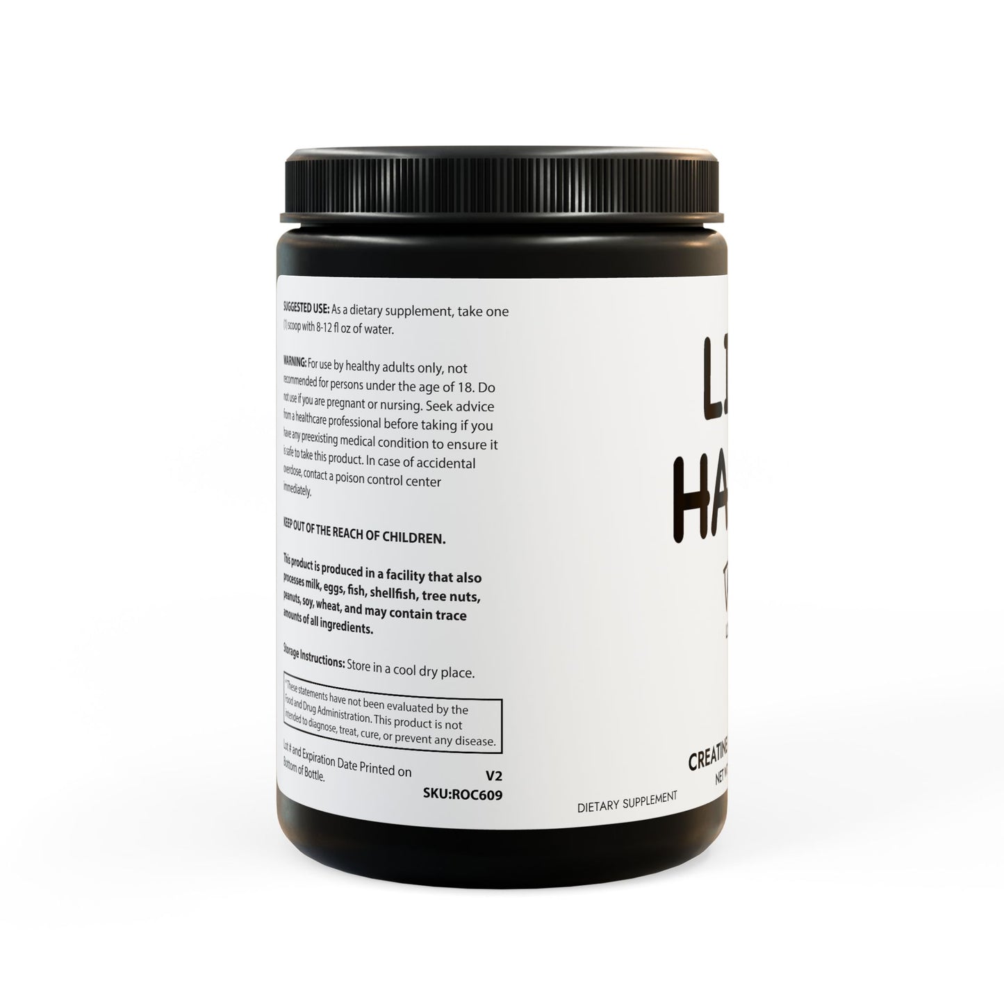 Creatine Monohydrate Supplement (300g, 10.58oz)
