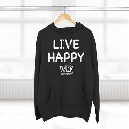 Three-Panel Fleece Hoodie
