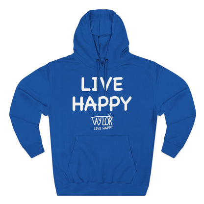 Three-Panel Fleece Hoodie