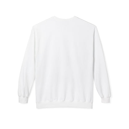 Live Happy Crewneck Sweatshirt - Unisex Fleece, Cozy Gift, Motivational Apparel, Perfect for Gifting, Casual Wear, Everyday Comfort