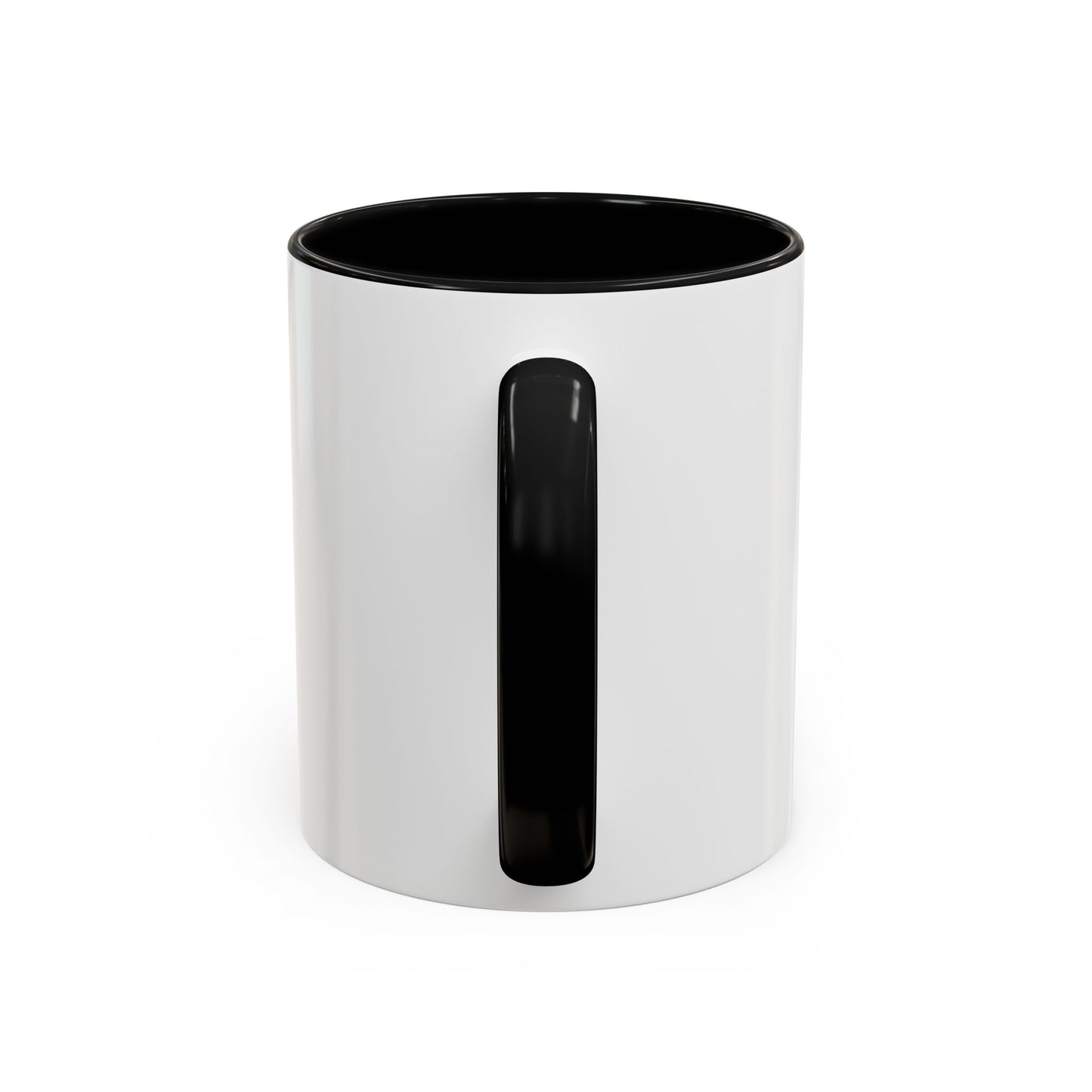 Live Happy Accent Coffee Mug - Inspirational Drinkware for Coffee Lovers, Gift for Friends, Motivation Mug, Black and White Design