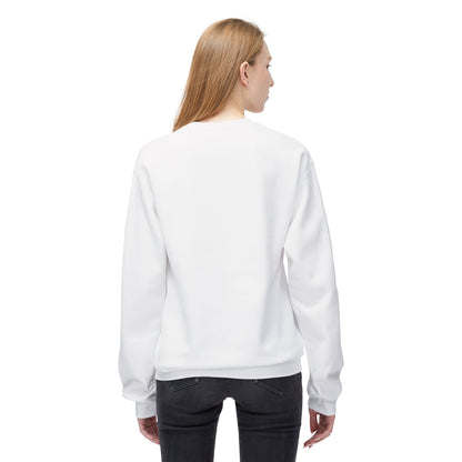 Live Happy Crewneck Sweatshirt - Unisex Fleece, Cozy Gift, Motivational Apparel, Perfect for Gifting, Casual Wear, Everyday Comfort