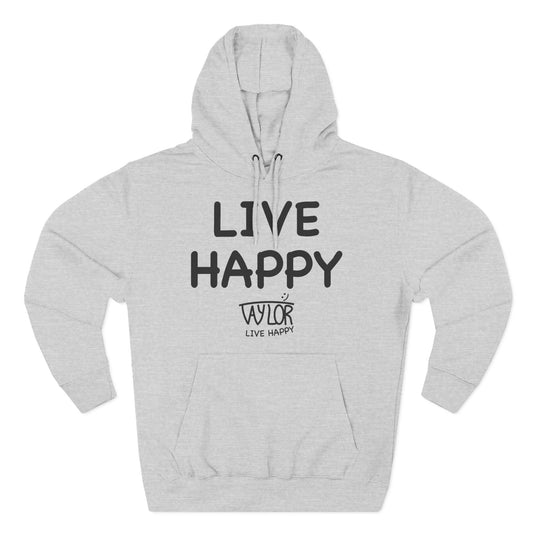 Three-Panel Fleece Hoodie