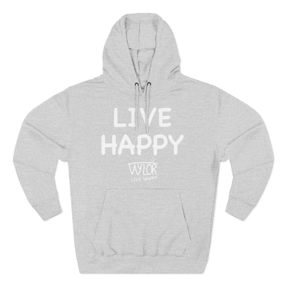 Three-Panel Fleece Hoodie