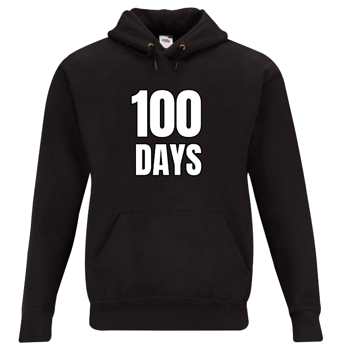 100 DAYS HOODIE