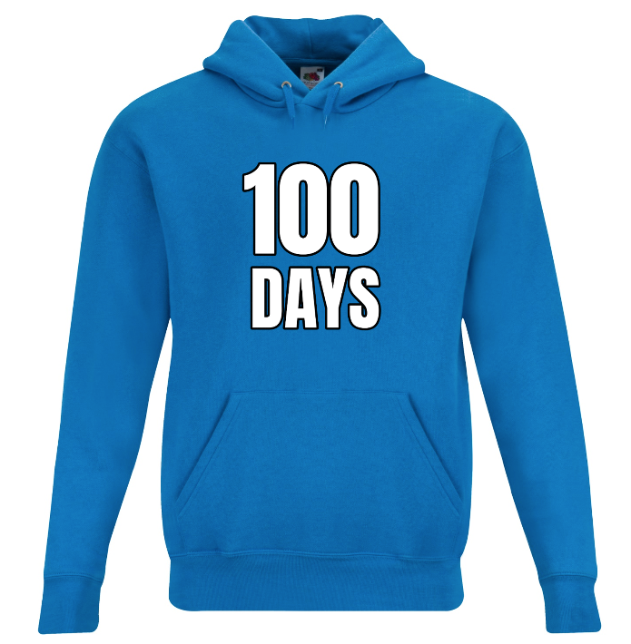 100 DAYS HOODIE